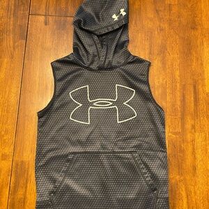 Youth Under Armor ColdGear Sleeveless Hoodie